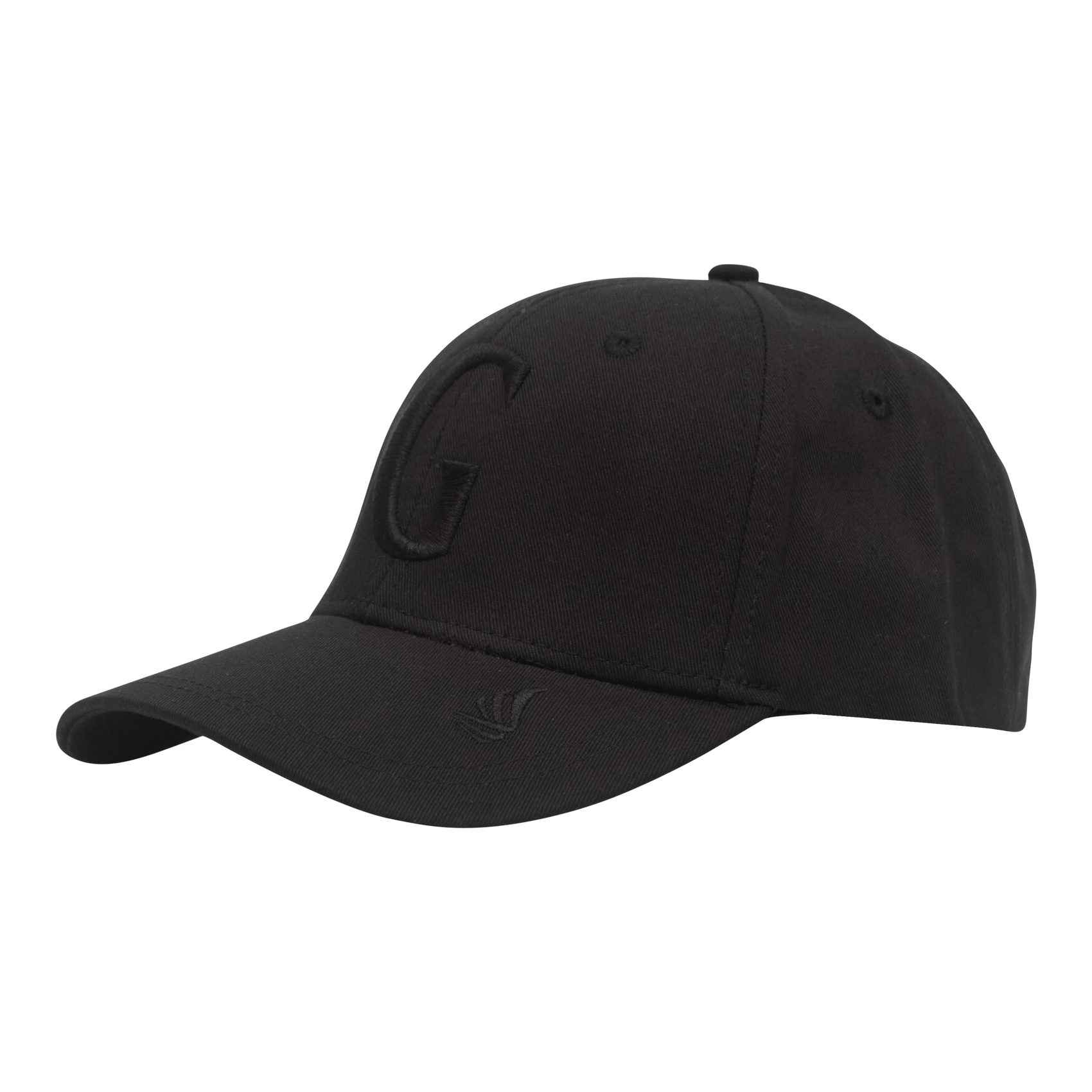 Cotton Twill Baseball Cap with 3D Embroidered "G" and Wing - Gisada.com