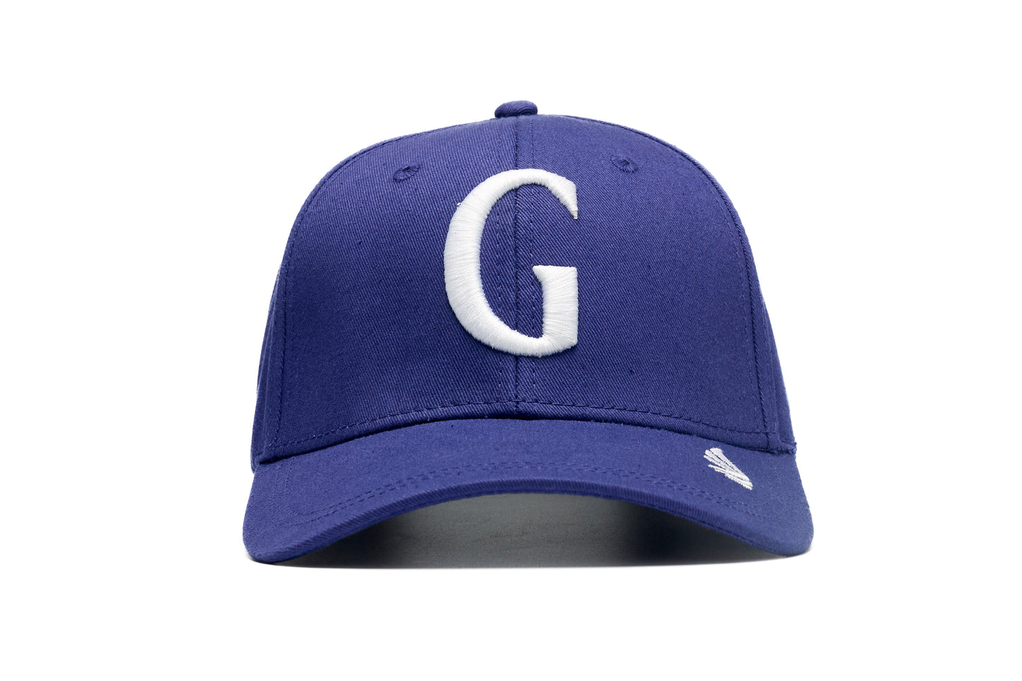 Cotton Twill Baseball Cap with 3D Embroidered "G" and Wing - Gisada.com