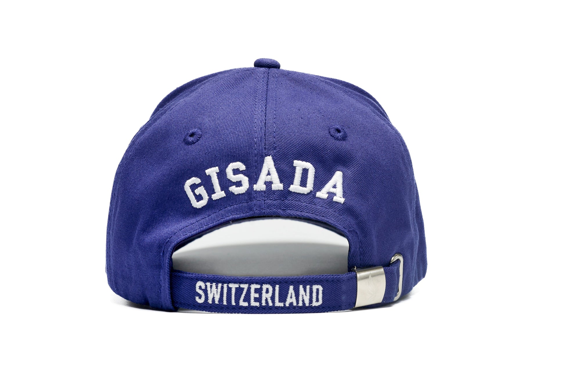 Cotton Twill Baseball Cap with 3D Embroidered "G" and Wing - Gisada.com