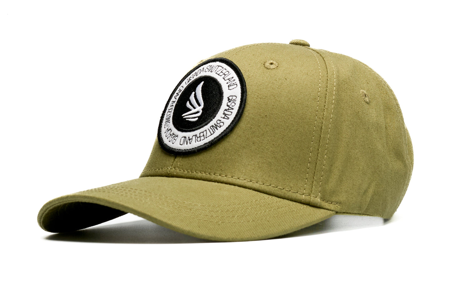 Cotton Twill Baseball Cap with Gisada Badge Label Patch - Gisada.com