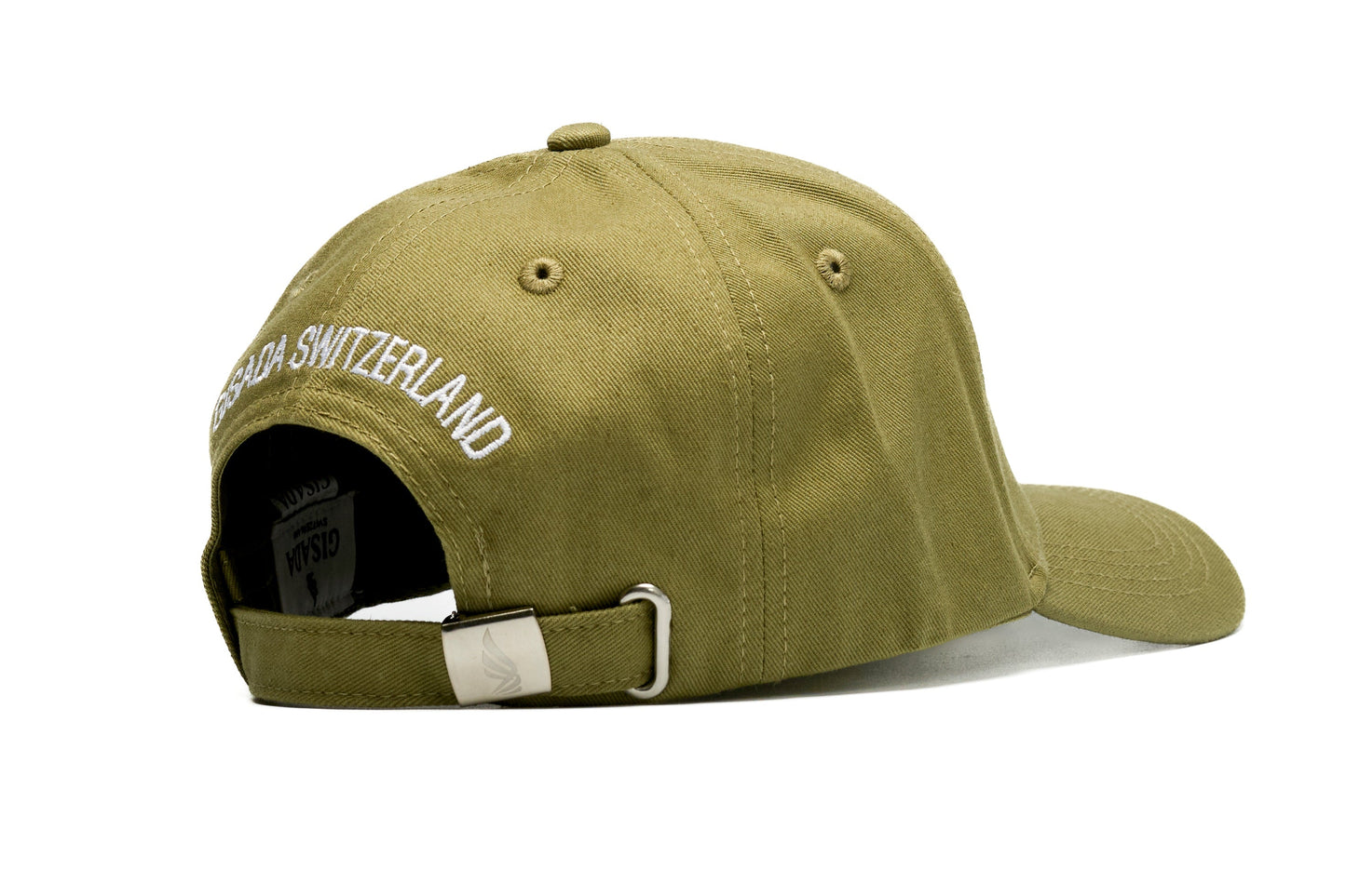 Cotton Twill Baseball Cap with Gisada Badge Label Patch - Gisada.com