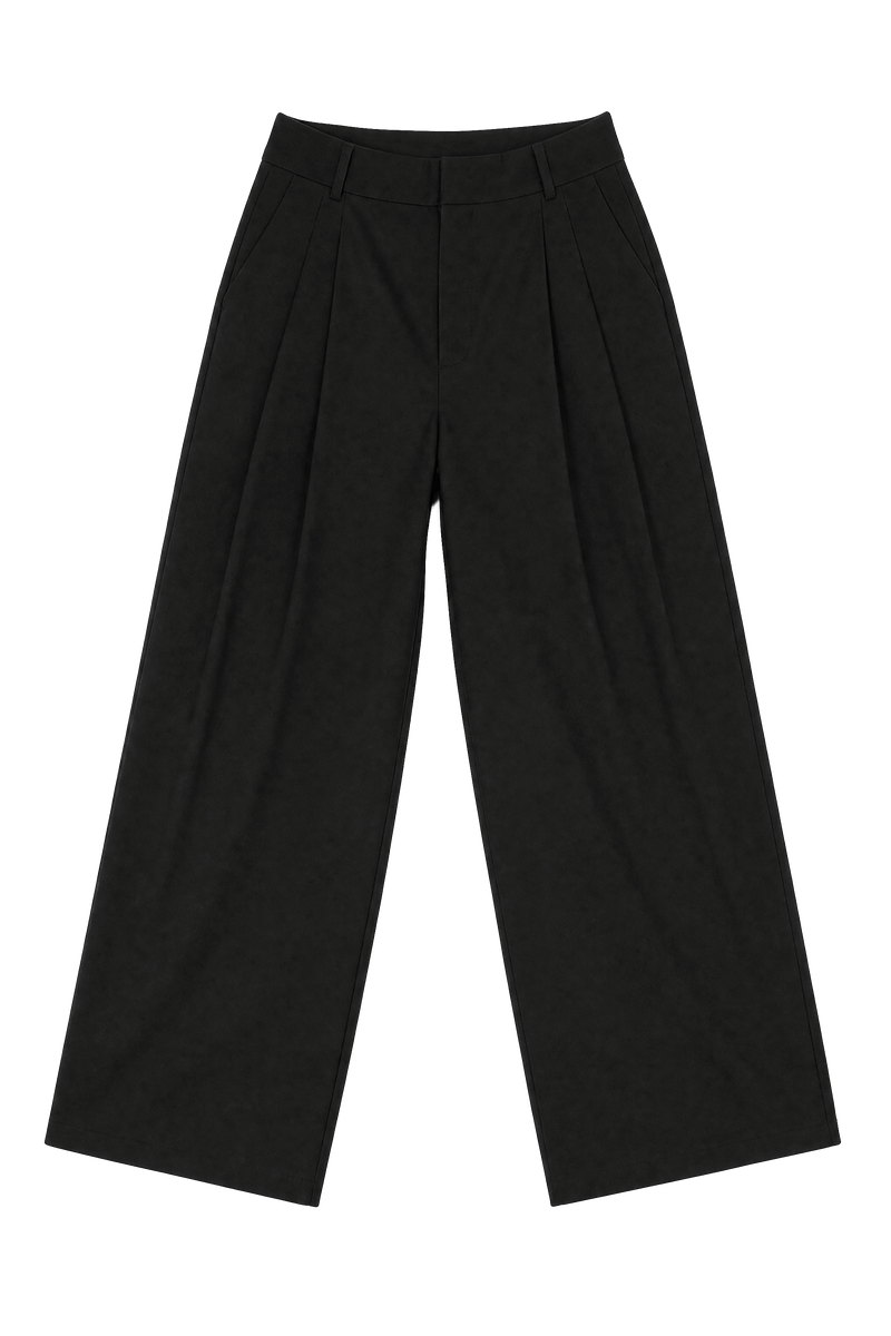 Double Pleat Pants - Gisada.com