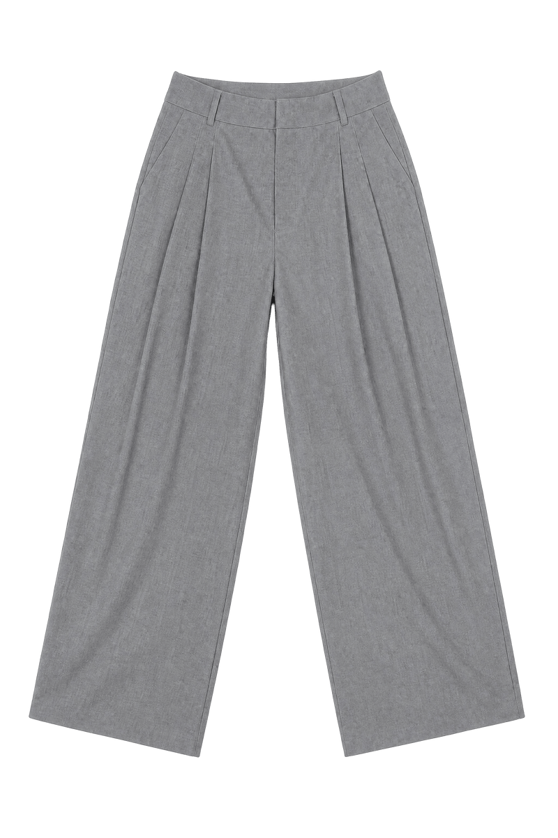 Double Pleat Pants - Gisada.com