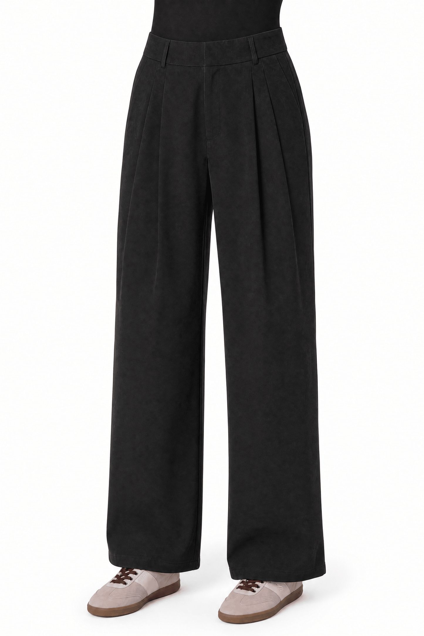 Double Pleat Pants - Gisada.com