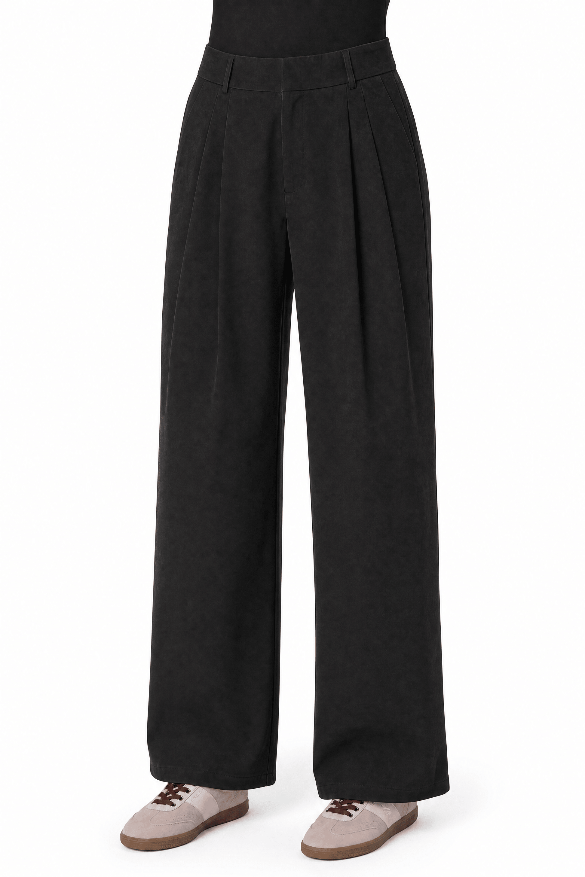Double Pleat Pants - Gisada.com