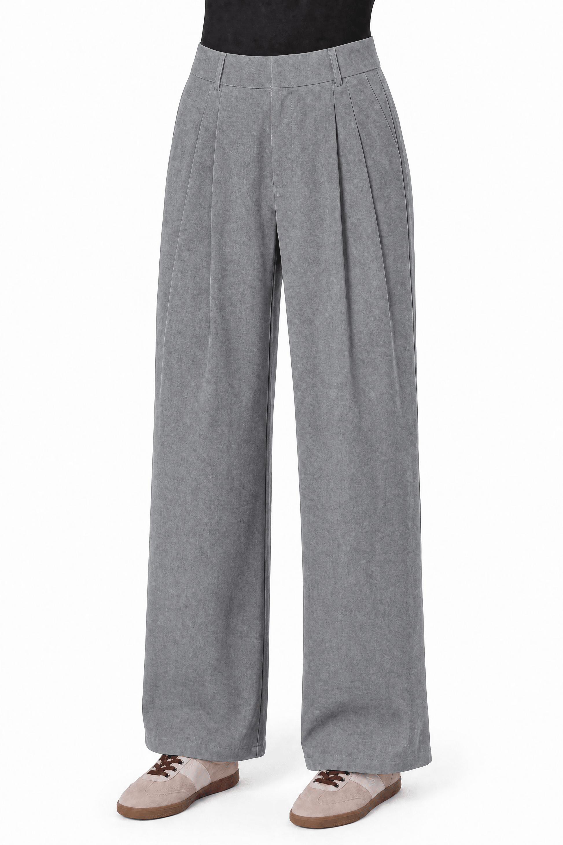 Double Pleat Pants - Gisada.com