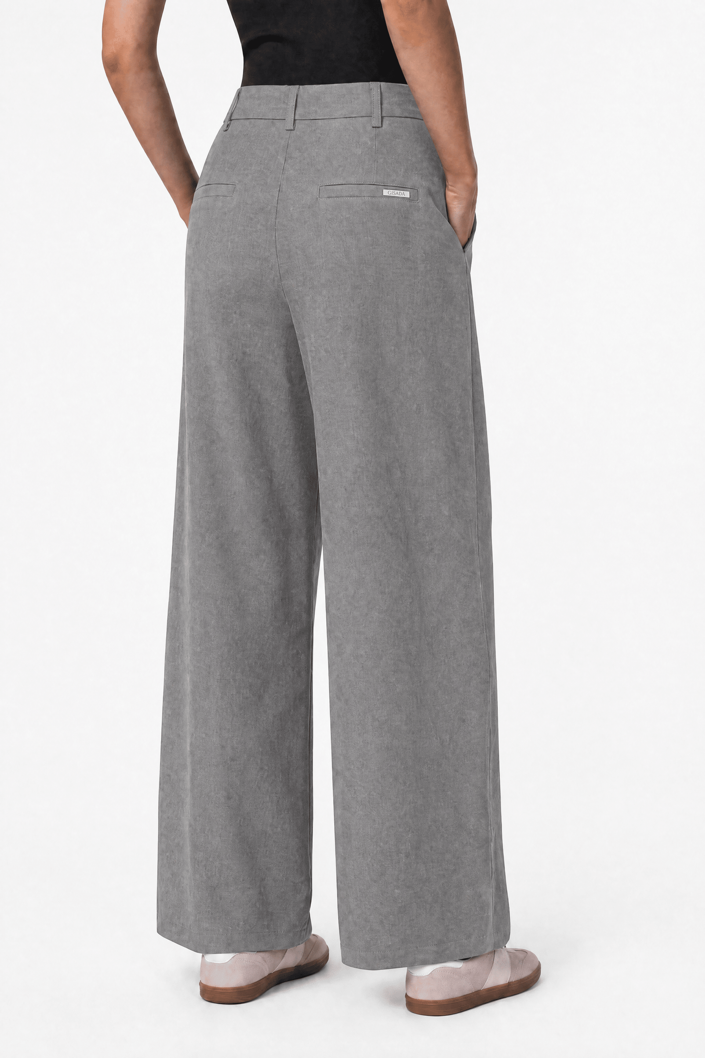Double Pleat Pants - Gisada.com