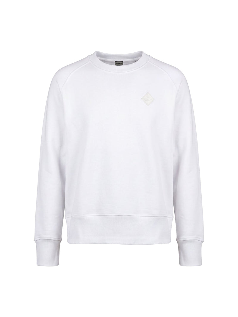 Fine Cotton Jersey Sweatshirt With Embroidery - Gisada.com