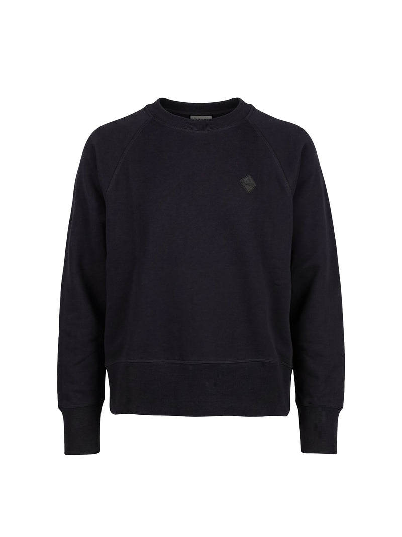 Fine Cotton Jersey Sweatshirt With Embroidery - Gisada.com