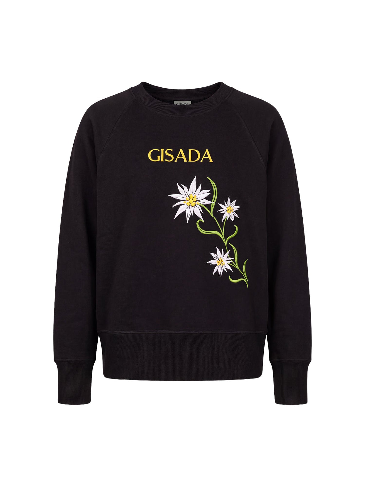 Fine Cotton Jersey Sweatshirt With Print - Gisada.com