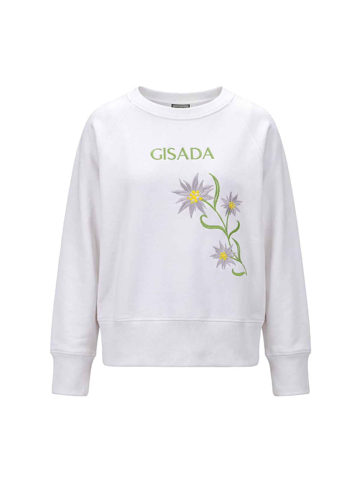 Fine Cotton Jersey Sweatshirt With Print - Gisada.com