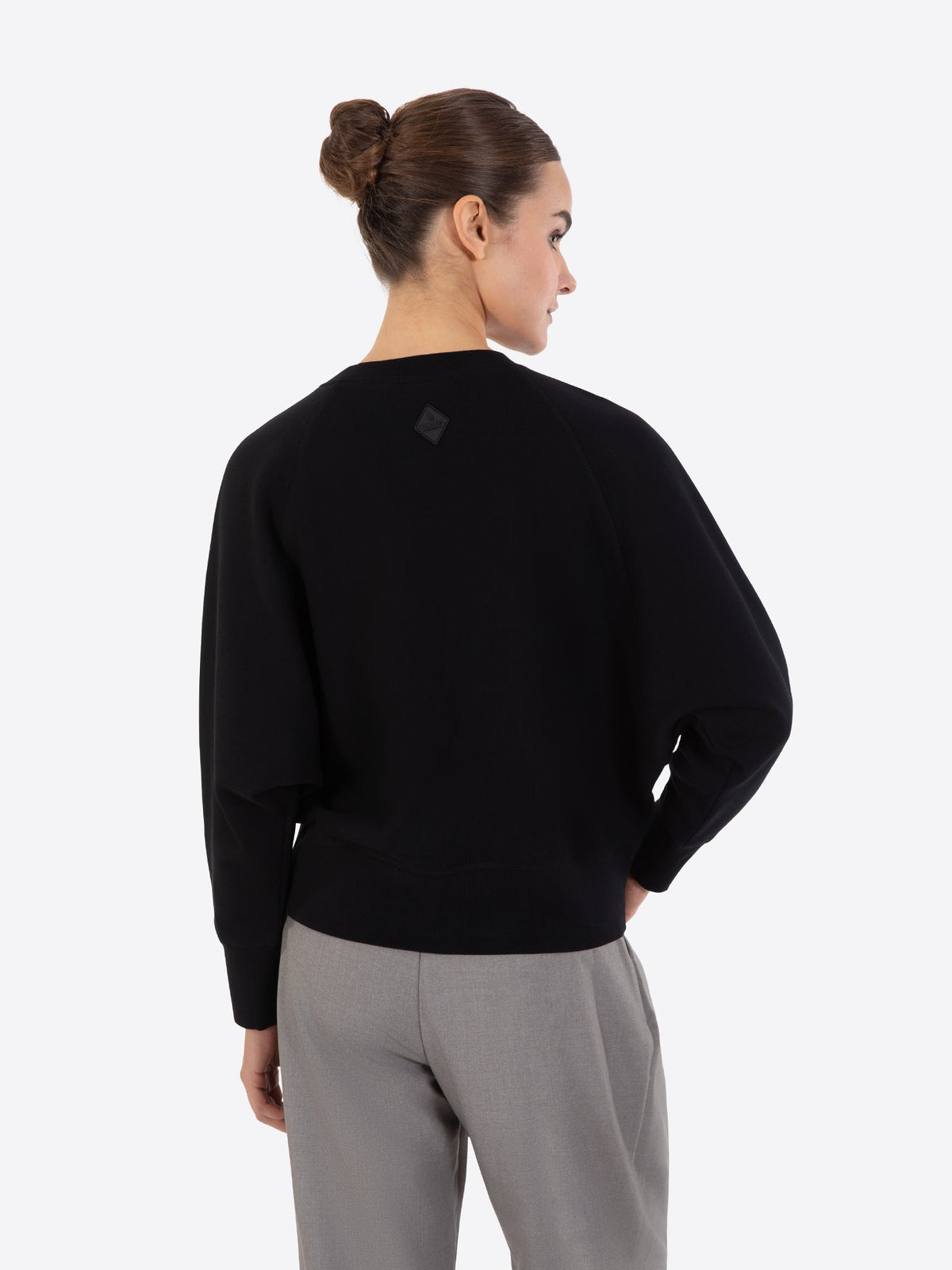 Fine Cotton Jersey Sweatshirt With Print - Gisada.com