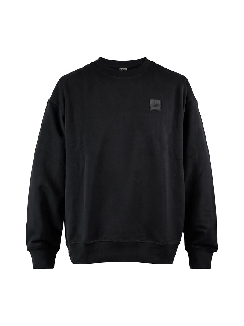 Fine Cotton Jersey Sweatshirt With Print - Gisada.com