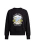 Fine Cotton Jersey Sweatshirt With Print - Gisada.com