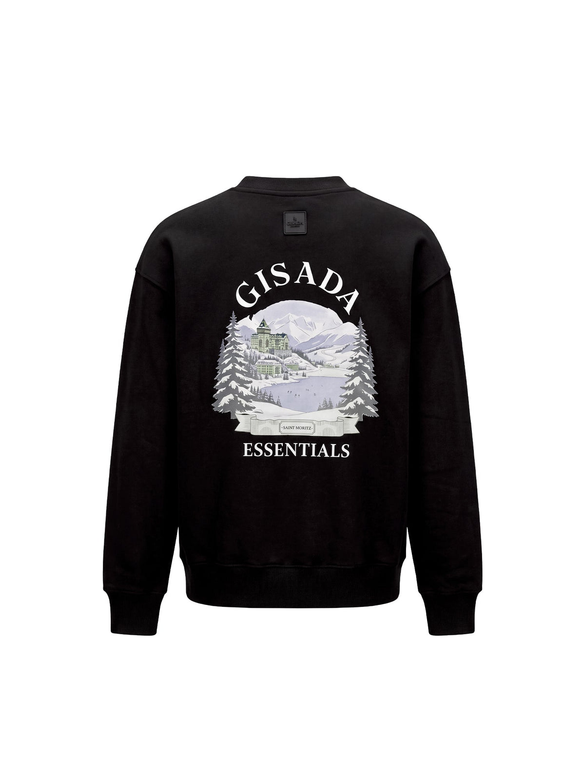 Fine Cotton Jersey Sweatshirt With Print - Gisada.com