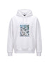 Fine Cotton Jersey Unisex Hoodie With Print - Gisada.com