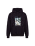 Fine Cotton Jersey Unisex Hoodie With Print - Gisada.com