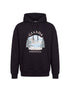 Fine Cotton Jersey Unisex Hoodie With Print - Gisada.com
