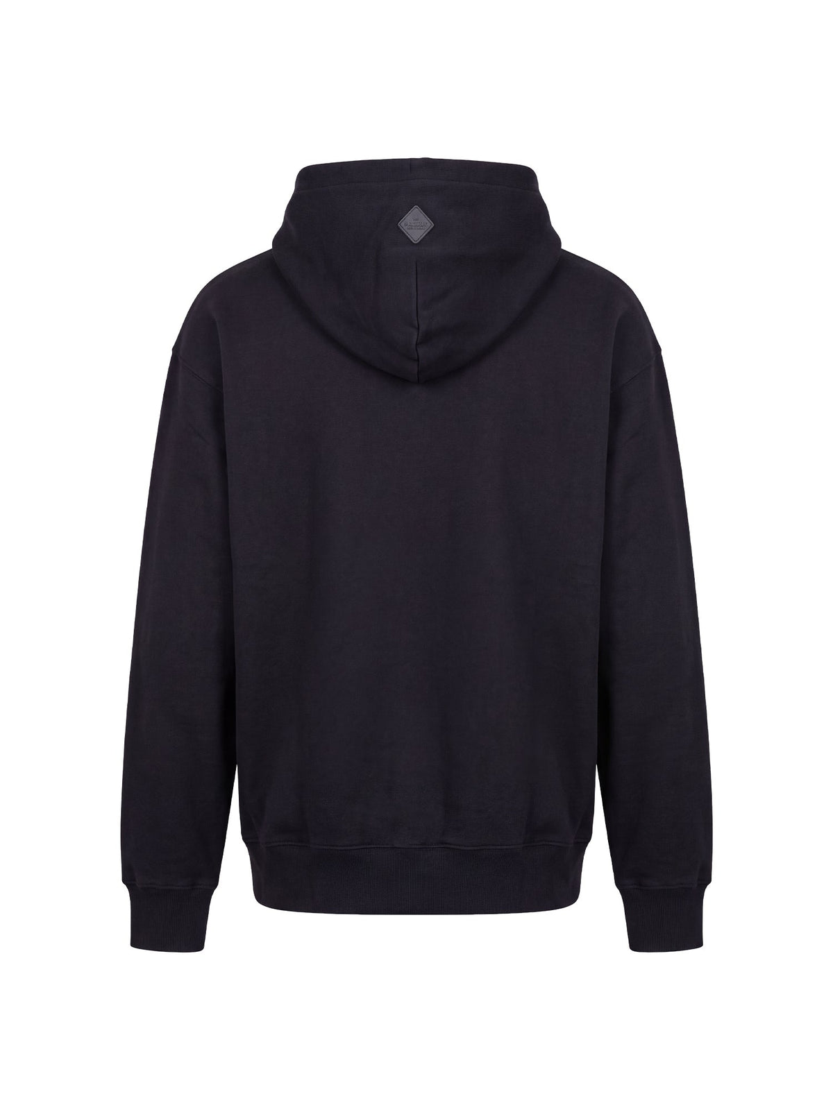 Fine Cotton Jersey Unisex Hoodie With Print - Gisada.com