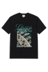 Fine Cotton Jersey Unisex T-Shirt With Print - Gisada.com
