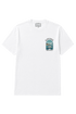 Fine Cotton Jersey Unisex T-Shirt With Print - Gisada.com