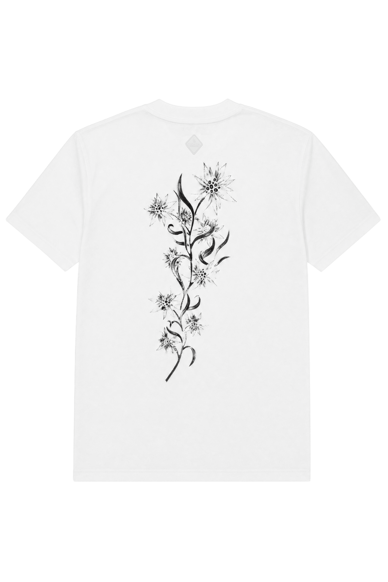 Fine Cotton Jersey Unisex T-Shirt With Print
