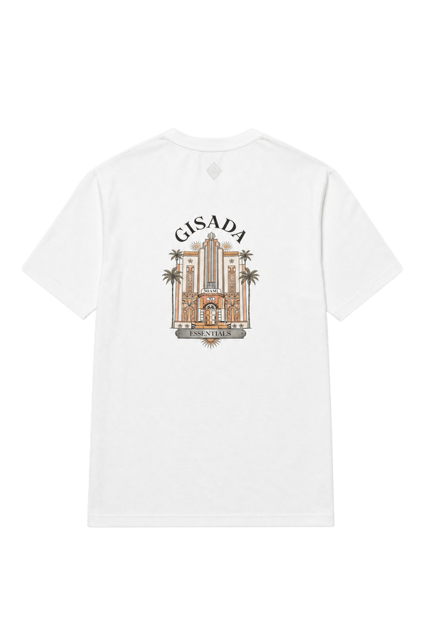 Fine Cotton Jersey Unisex T-Shirt With Print
