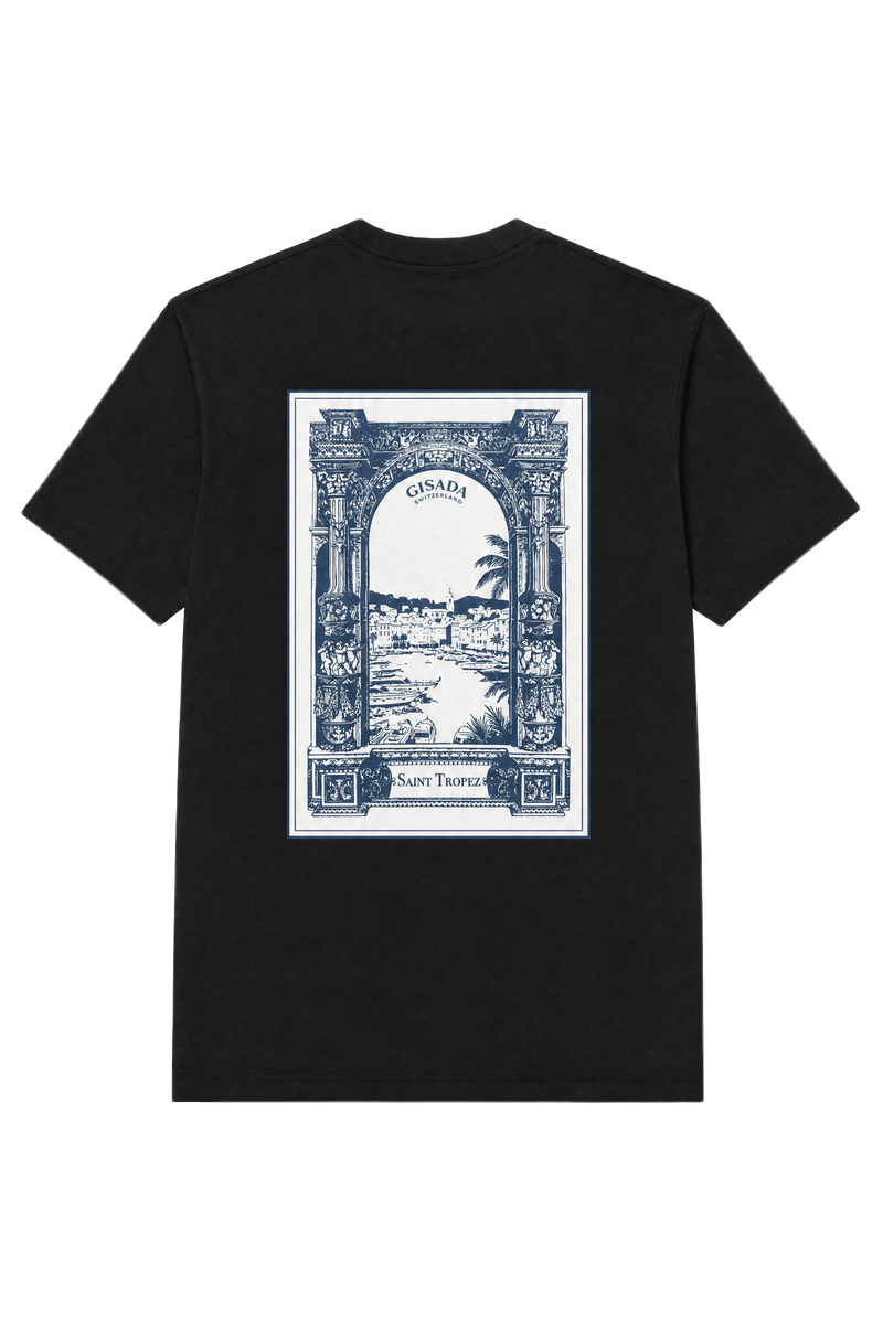 Fine Cotton Jersey Unisex T-Shirt With Print