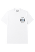 Fine Cotton Jersey Unisex T-Shirt With Print - Gisada.com