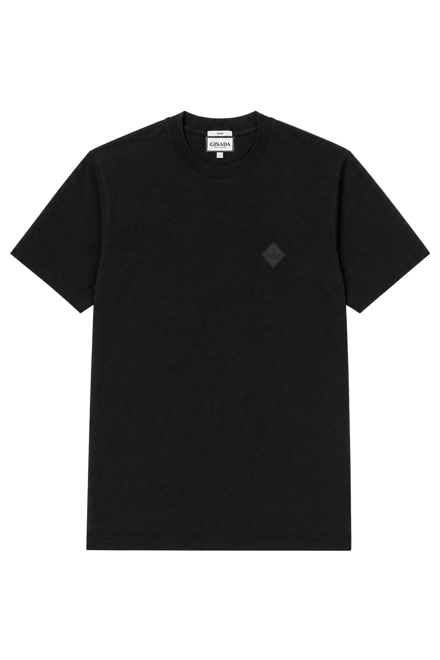 Fine Cotton Jersey Unisex T-Shirt With Print - Gisada.com