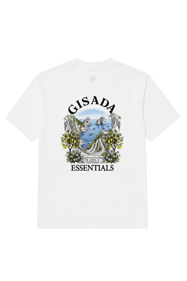 Fine Cotton Jersey Unisex T-Shirt With Print