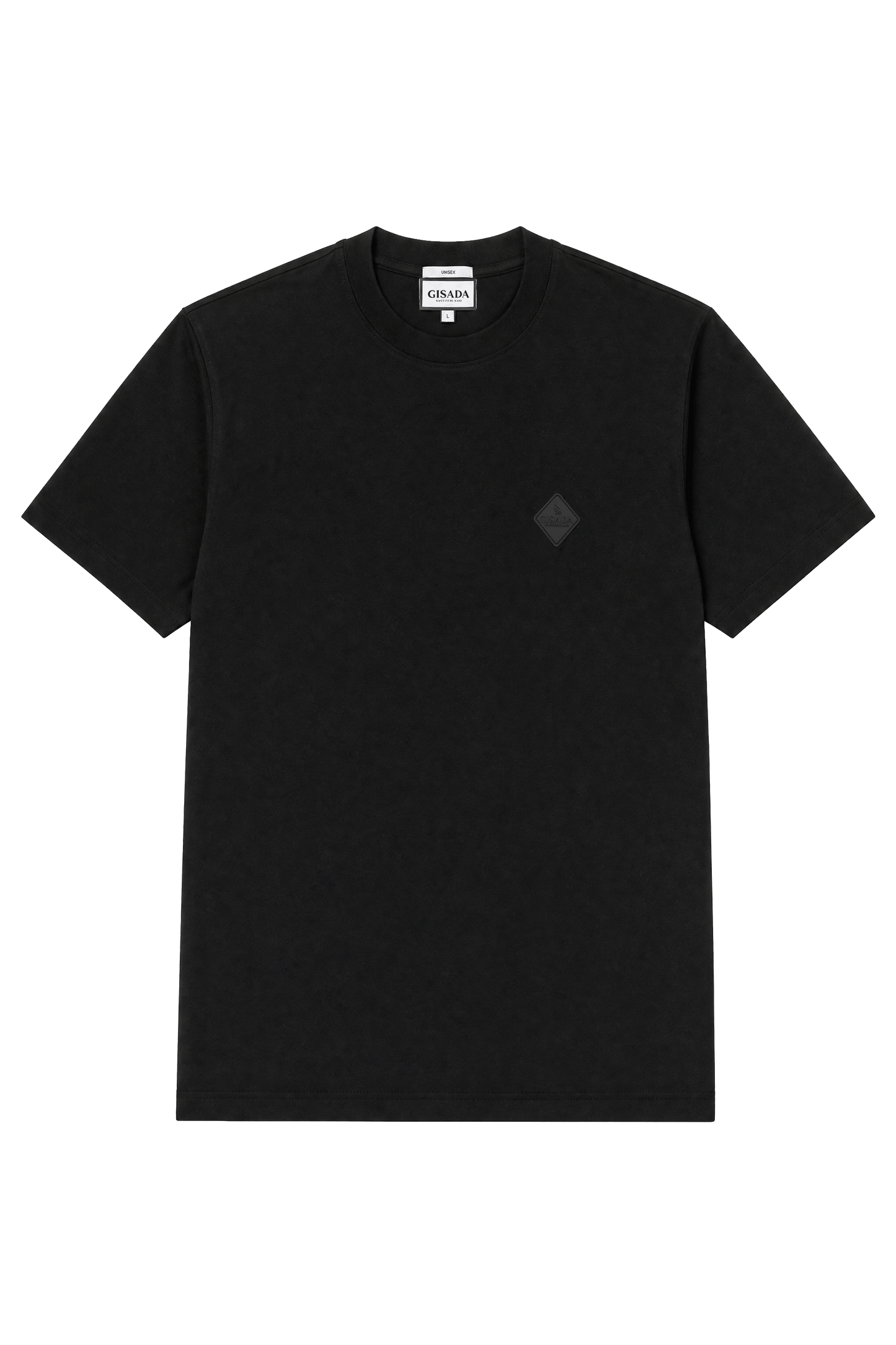Fine Cotton Jersey Unisex T-Shirt With Print - Gisada.com