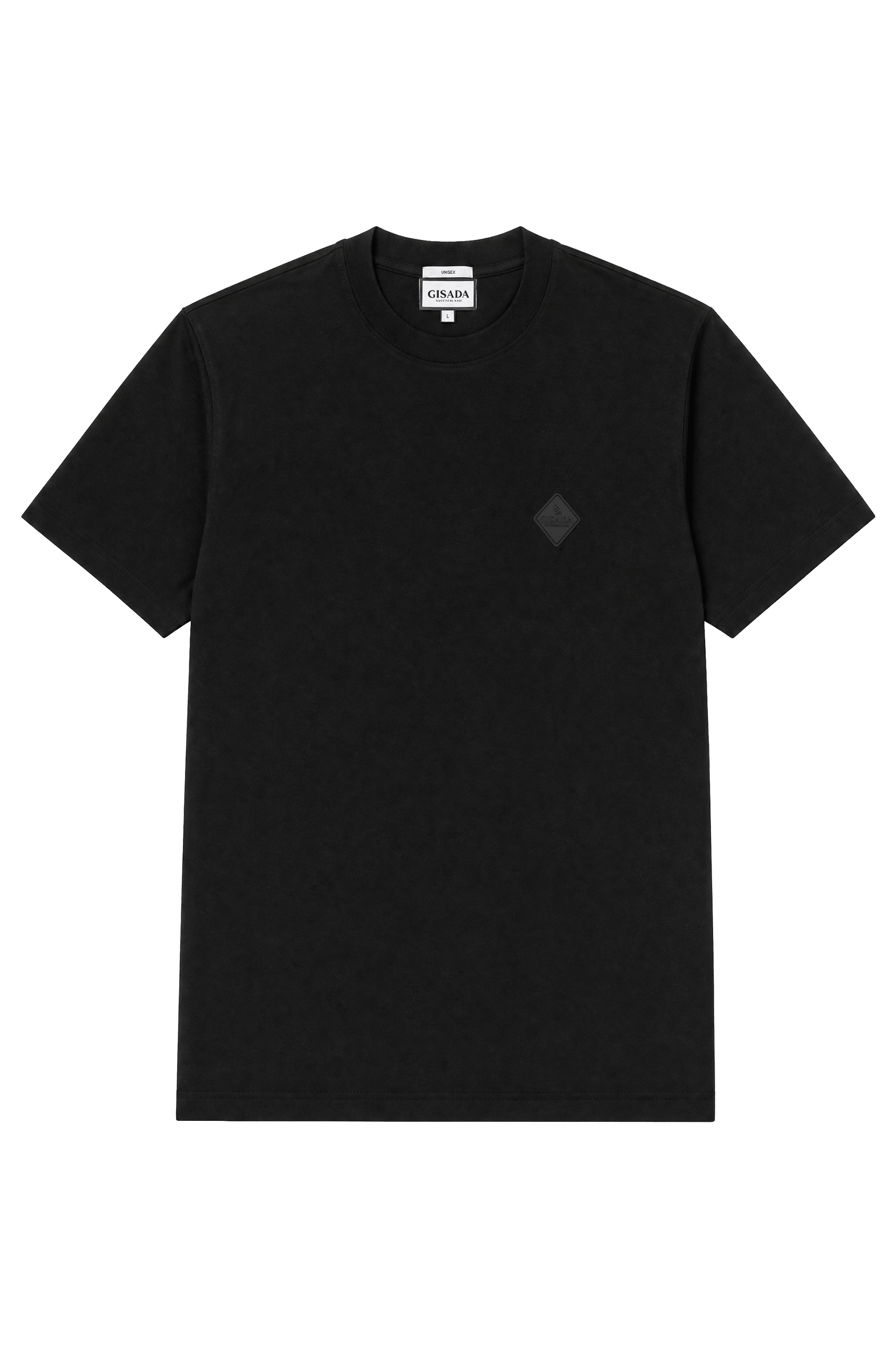 Fine Cotton Jersey Unisex T-Shirt With Print - Gisada.com