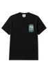 Fine Cotton Jersey Unisex T-Shirt With Print - Gisada.com