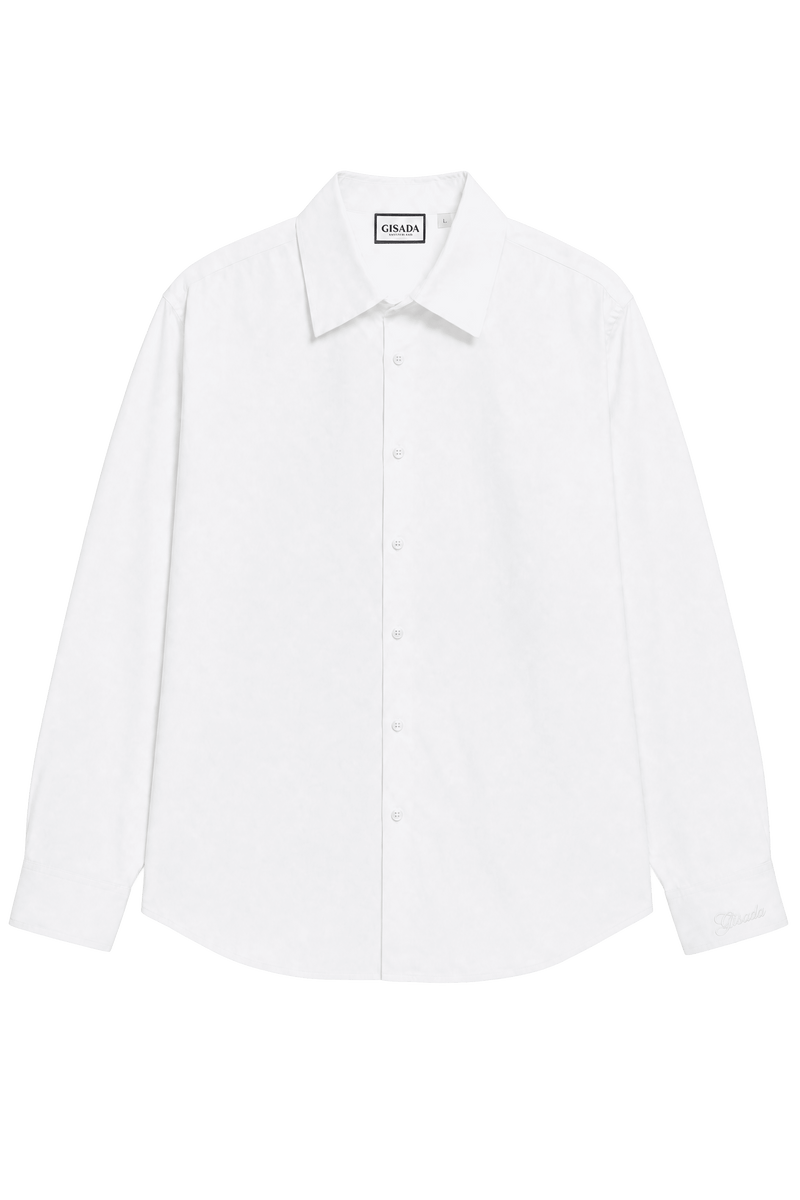 Fine Cotton Poplin Shirt - Gisada.com