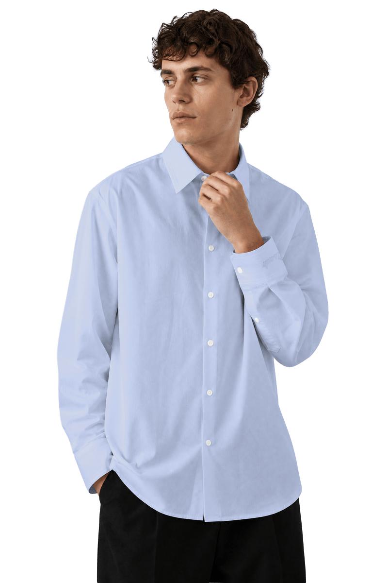 Fine Cotton Poplin Shirt - Gisada.com