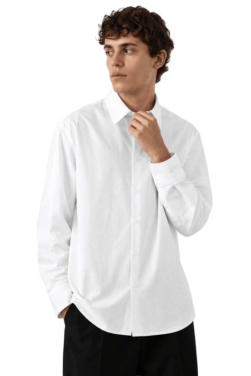 Fine Cotton Poplin Shirt - Gisada.com