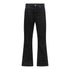 Flared Denim Jeans with Allover Gisada Logo and Inside Bottom Label - Gisada.com