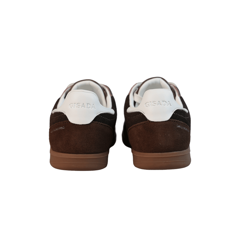 Flat Sole Sneaker in Suede Leather - Gisada.com
