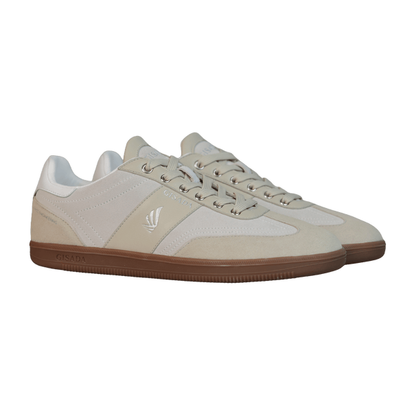 Flat Sole Sneaker in Suede Leather