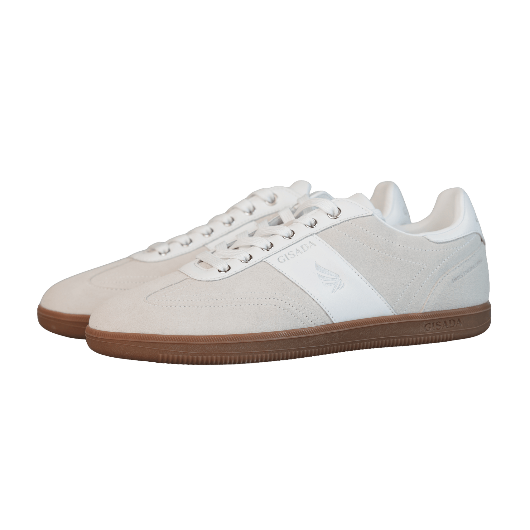 Flat Sole Sneaker in Suede Leather - Gisada.com