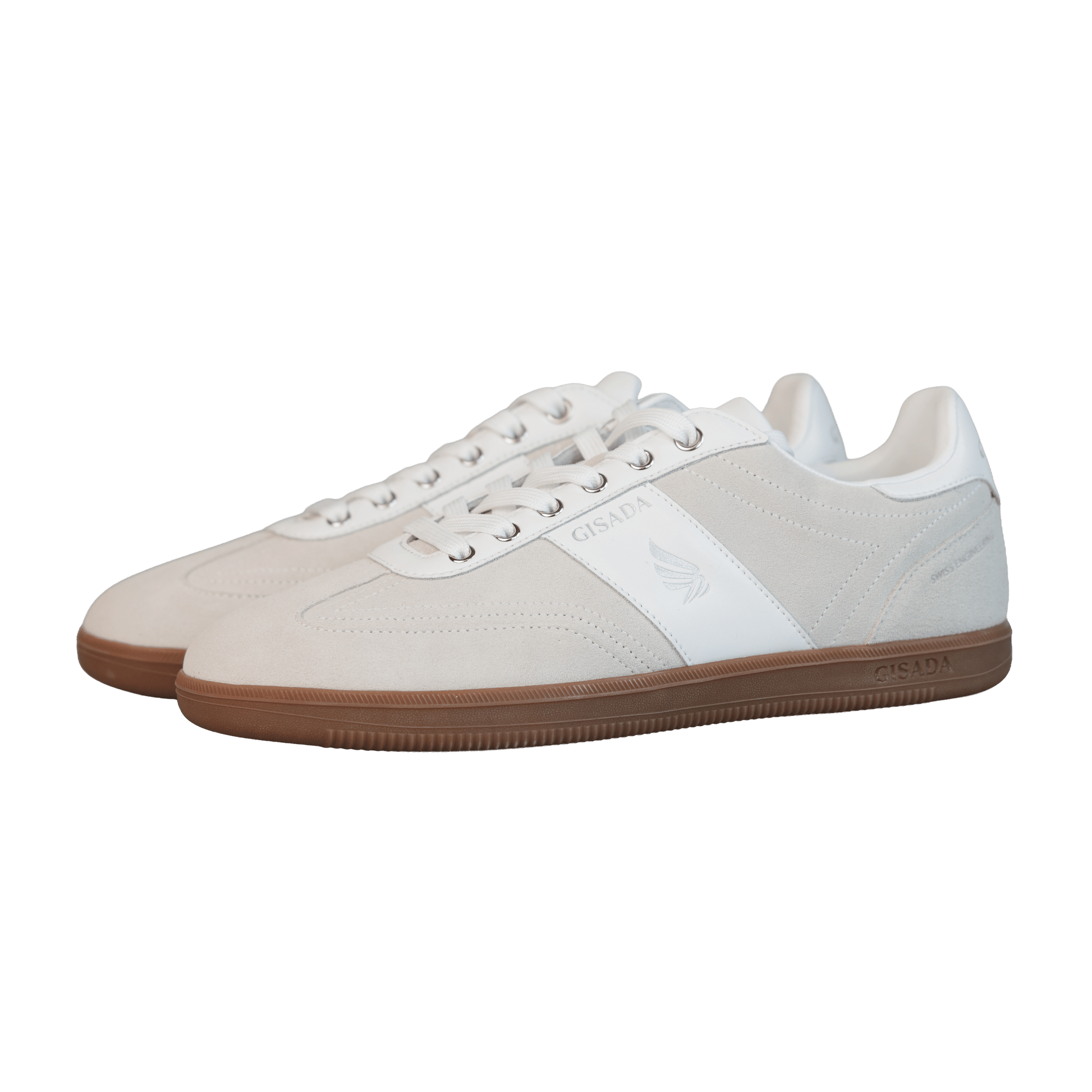 Flat Sole Sneaker in Suede Leather - Gisada.com
