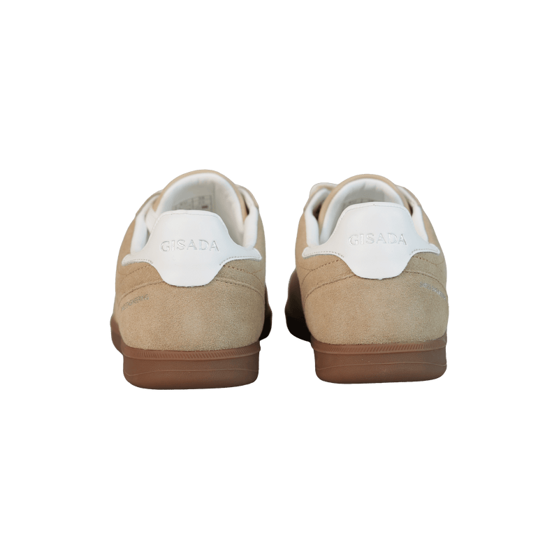Flat Sole Sneaker in Suede Leather - Gisada.com