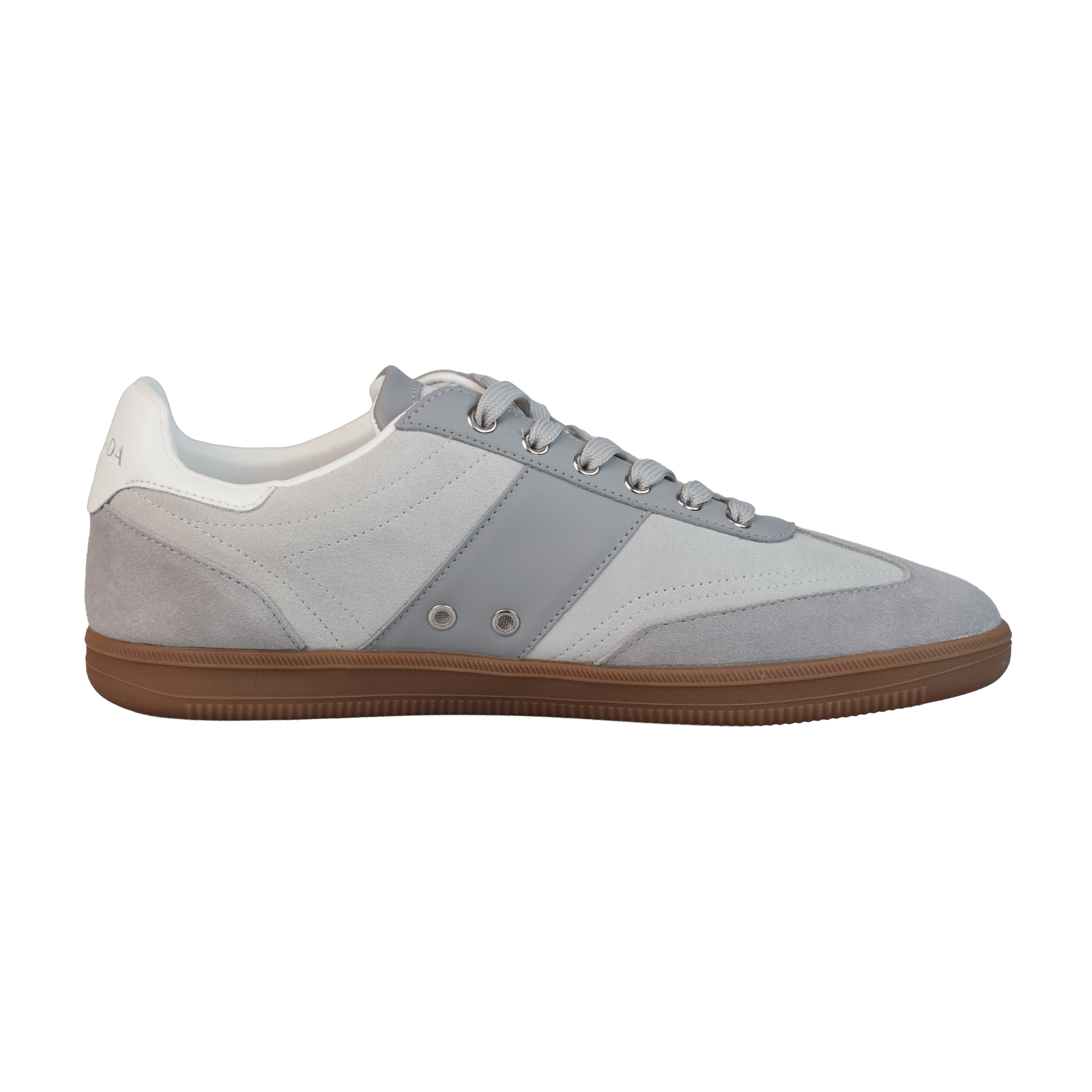 Flat Sole Sneaker in Suede Leather - Gisada.com