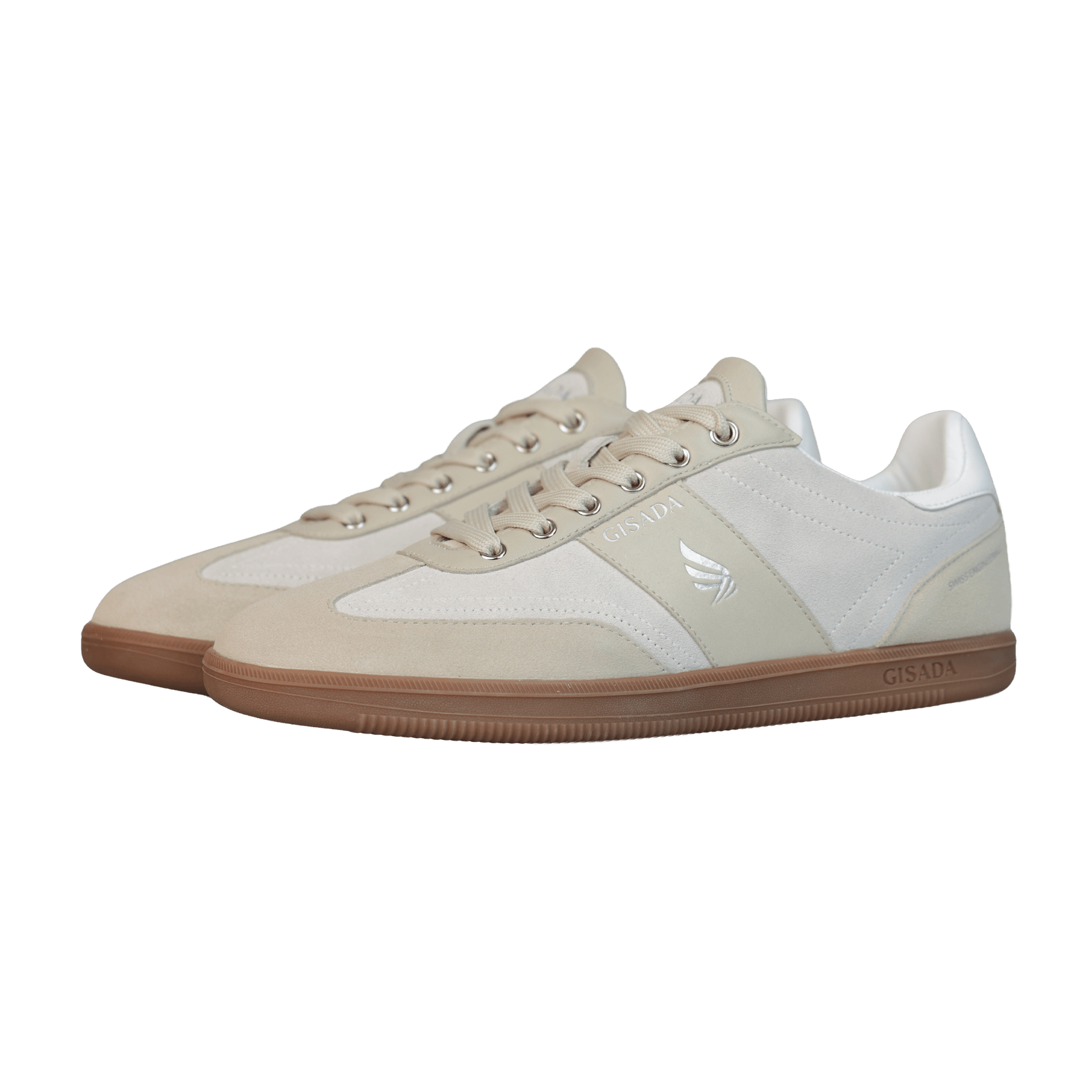 Flat Sole Sneaker in Suede Leather - Gisada.com