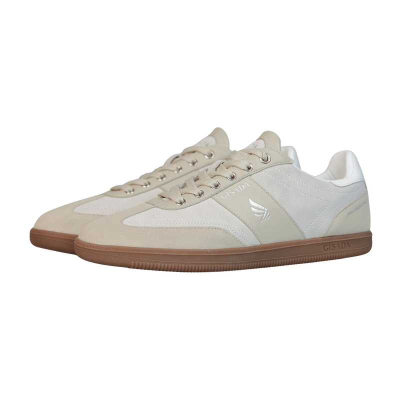 Flat Sole Sneaker in Suede Leather - Gisada.com