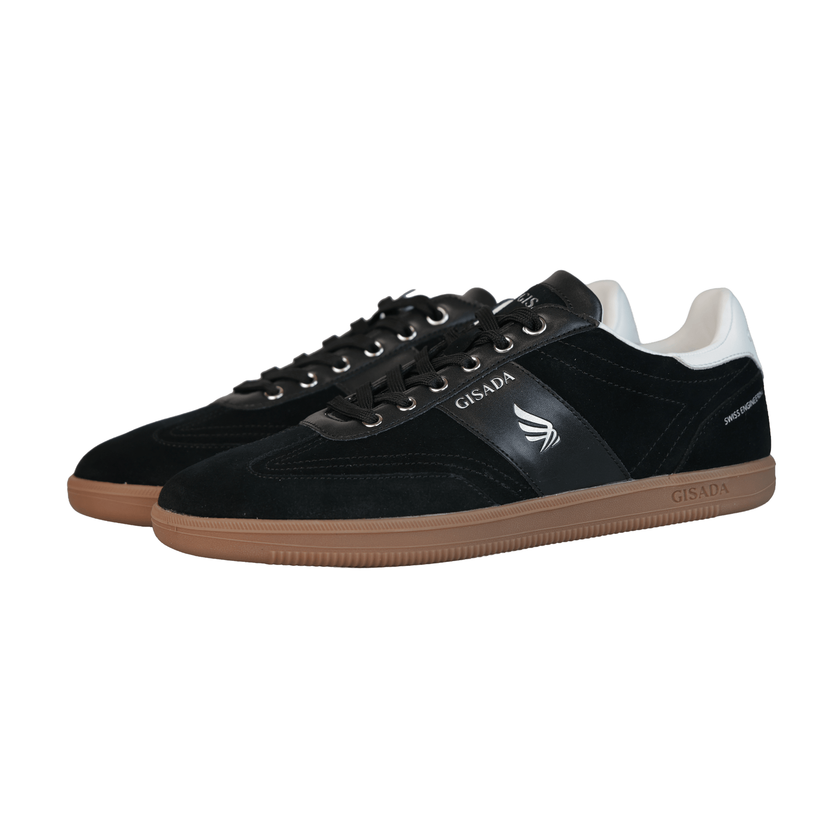 Flat Sole Sneaker in Suede Leather - Gisada.com