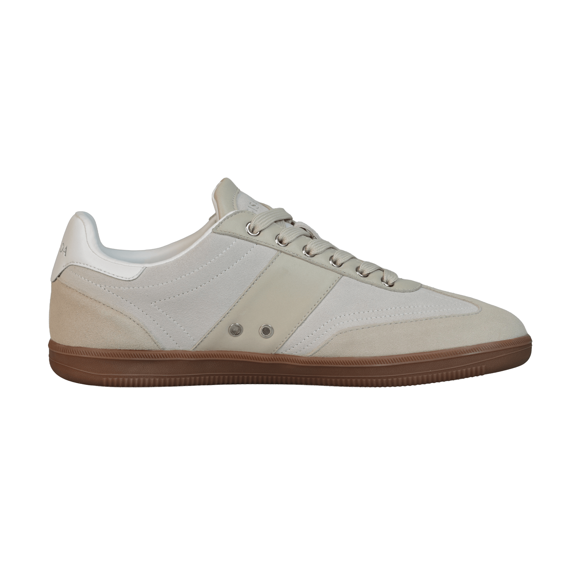 Flat Sole Sneaker in Suede Leather - Gisada.com