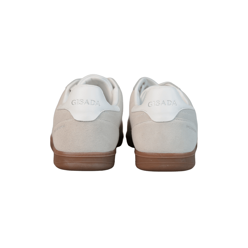 Flat Sole Sneaker in Suede Leather - Gisada.com