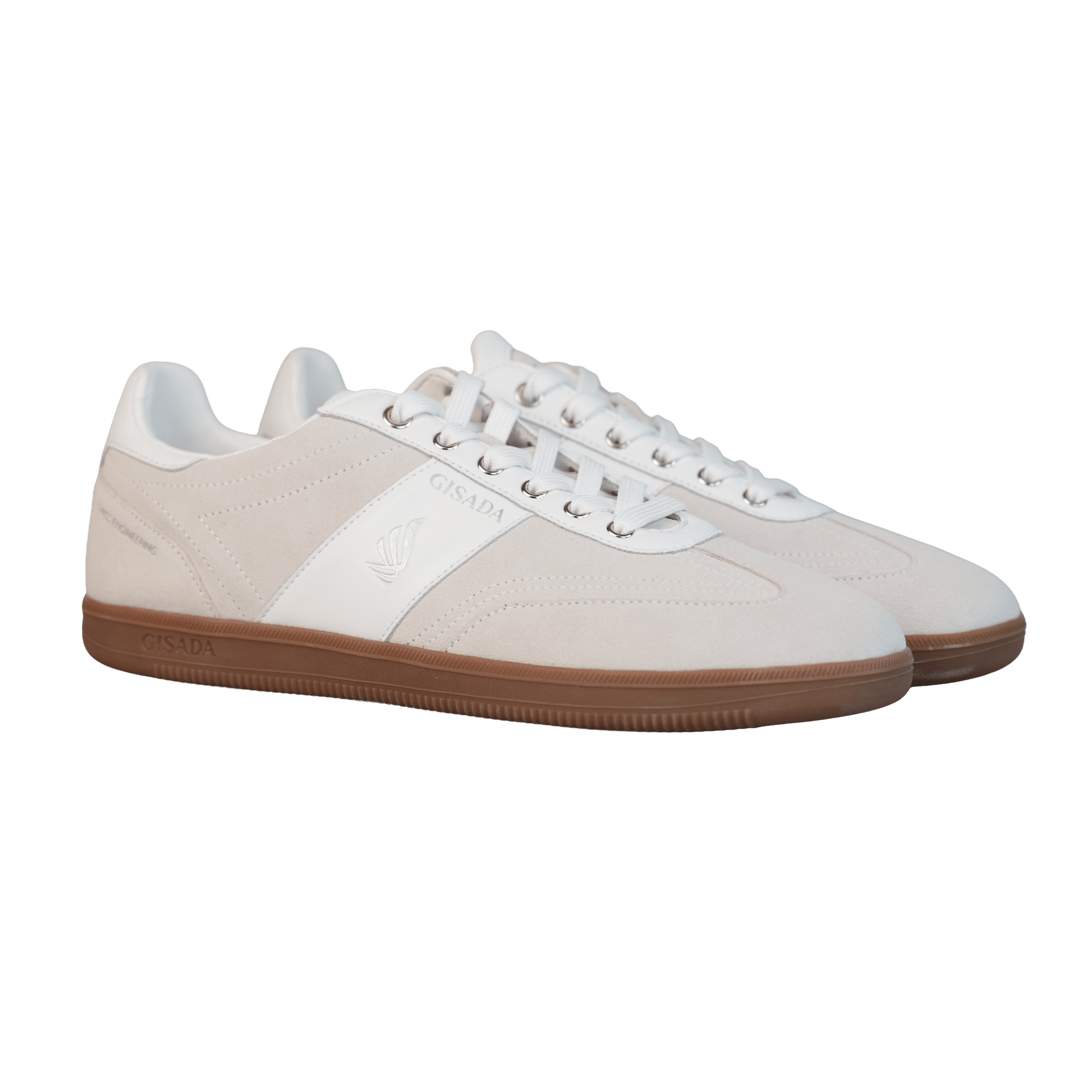 Flat Sole Sneaker in Suede Leather - Gisada.com